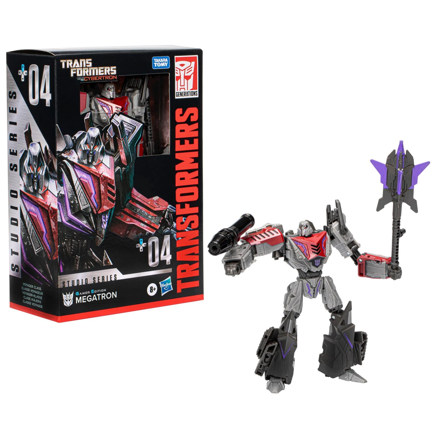Hasbro Transformers WFC Studio Series Voyager Action Figure - Megatron 3 Hasbro Transformers WFC Studio Series Voyager Action Figure - Megatron