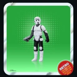 Hasbro Star Wars Retro Action Figure Wave 6 - Biker Scout -Hasbro Store f7279 prod sw retro mccall 011