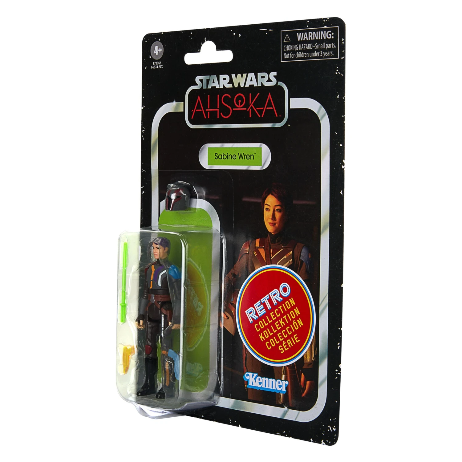 Hasbro *PRE-ORDER Star Wars Retro Action Figure Wave 8 - Sabine Wren 4 Hasbro *PRE-ORDER Star Wars Retro Action Figure Wave 8 - Sabine Wren - Image 2