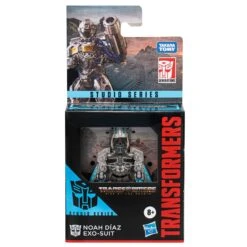Hasbro Transformers Studio Series Core Class Action Figure - Noah Diaz Exo-Suit -Hasbro Store f74915l00 pkg 23 2000px 300dpi