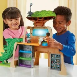 Hasbro Star Wars The Young Jedi Adventures Action Figures - Tenoo Jedi Temple Play Set -Hasbro Store f7879 ls sw ps hq playset 02 s