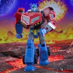 Hasbro *PRE-ORDER Transformers Generations Legacy Voyager Class Action Figure - Animated Universe Optimus Prime -Hasbro Store f8542 dio tra gen legacy voy animated op 0001 2000px 300dpi