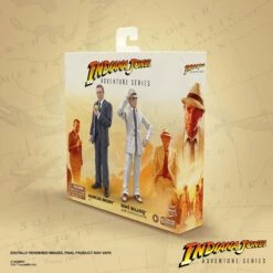 Hasbro Indiana Jones 6 Inch Exclusive Action Figure 2-Pack - Marcus Brody & Rene Belloq (Ark Showdown) -Hasbro Store f8844 45d2