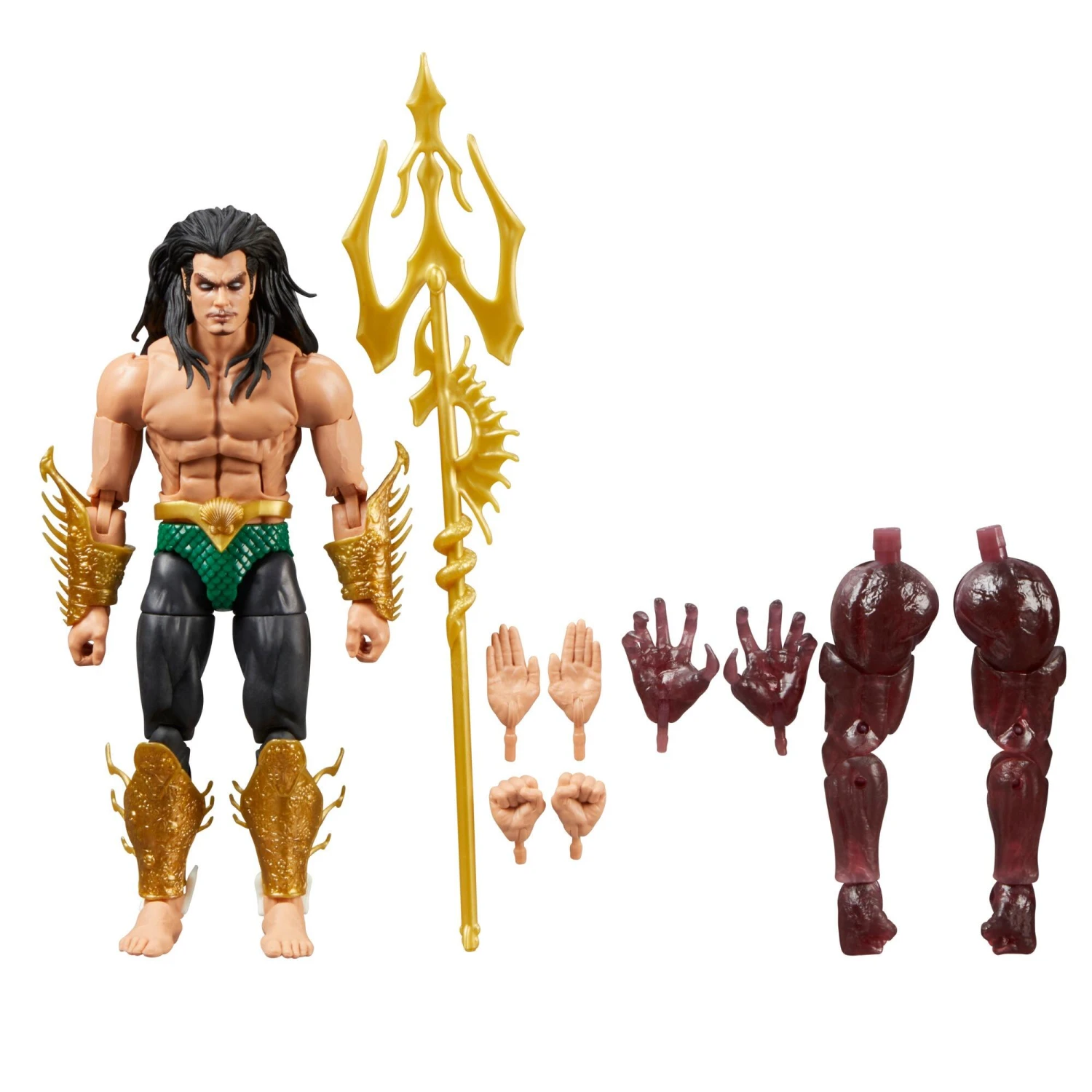 Hasbro *PRE-ORDER Marvel Legends 6 Inch Classic Action Figure Wave 2 - Namor 5 Hasbro *PRE-ORDER Marvel Legends 6 Inch Classic Action Figure Wave 2 - Namor - Image 3