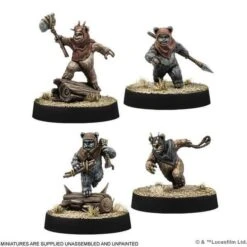 Atomic Mass Games Star Wars: Legion - Ewok Warriors Expansion Pack 8 Atomic Mass Games Star Wars: Legion - Ewok Warriors Expansion Pack -Hasbro Store ffgswl109 3