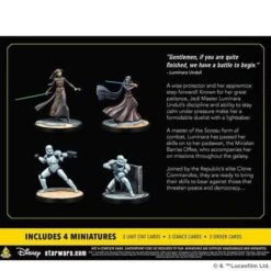 Atomic Mass Games Star Wars Shatterpoint: Plans And Preparations (General Luminara Unduli Squad) Expansion Pack -Hasbro Store ffgswp04 2