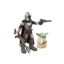 Hasbro Star Wars Mission Fleet Deluxe Action Figure - Razor Crest With The Mandalorian & The Child -Hasbro Store figs