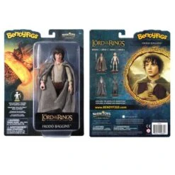 Noble Collection Lord Of The Rings Bendyfigs Action Figure - Frodo Baggins 7 Noble Collection Lord Of The Rings Bendyfigs Action Figure - Frodo Baggins -Hasbro Store frodo nn2817 w pack 600x600 1
