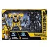 Hasbro Transformers Studio Series Buzzworthy Bumblebee Deluxe Action Figure 2-Pack - Clunker Bumblebee VS Barricade -Hasbro Store front 2