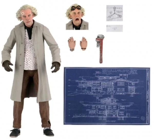 NECA Back To The Future Ultimate 7" Scale Action Figure - Doc Brown 3 NECA Back To The Future Ultimate 7" Scale Action Figure - Doc Brown
