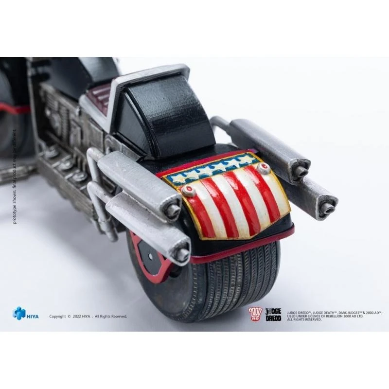 HIYA Toys Judge Dredd 1:18 Scale Action Figures - Judge Anderson & Lawmaster MK II Set 8 HIYA Toys Judge Dredd 1:18 Scale Action Figures - Judge Anderson & Lawmaster MK II Set - Image 6