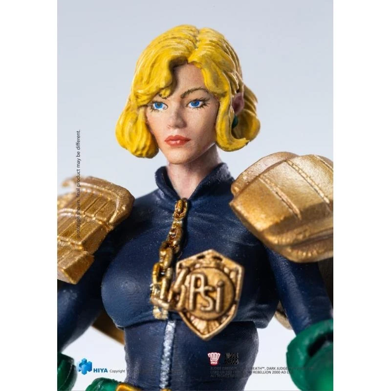 HIYA Toys Judge Dredd 1:18 Scale Action Figures - Judge Anderson & Lawmaster MK II Set 7 HIYA Toys Judge Dredd 1:18 Scale Action Figures - Judge Anderson & Lawmaster MK II Set - Image 5