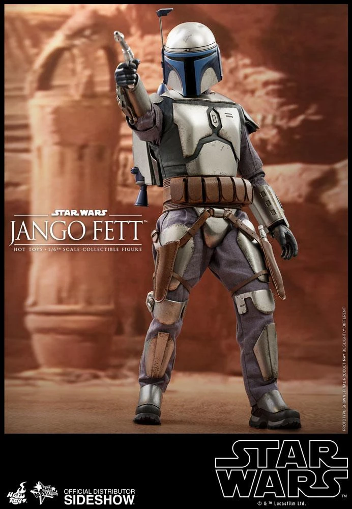Jango Fett - Star Wars Hot Toys Collectibles 1/6 Scale Action Figure 3 Jango Fett - Star Wars Hot Toys Collectibles 1/6 Scale Action Figure
