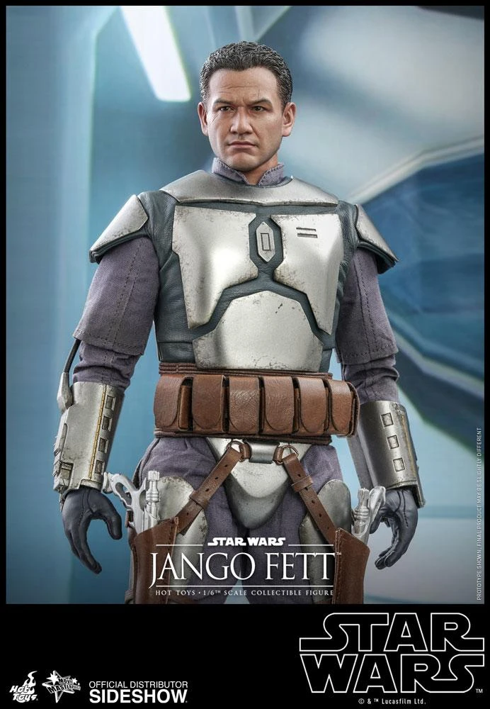 Jango Fett - Star Wars Hot Toys Collectibles 1/6 Scale Action Figure 9 Jango Fett - Star Wars Hot Toys Collectibles 1/6 Scale Action Figure - Image 7