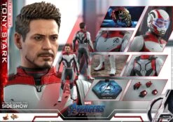 Tony Stark (Team/Quantum Suit) - Marvel Hot Toys Collectibles 1/6 Scale Action Figure -Hasbro Store ht904726 6