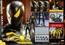 Spider-Man Anti-Ock Suit (Deluxe Version) - Marvel Hot Toys Collectibles 1/6 Scale Action Figure 15 Spider-Man Anti-Ock Suit (Deluxe Version) - Marvel Hot Toys Collectibles 1/6 Scale Action Figure -Hasbro Store ht906796