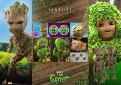 *PRE-ORDER Groot - Marvel Hot Toys Collectibles 1/6 Scale Action Figure -Hasbro Store ht911943 6