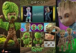 *PRE-ORDER Groot (Deluxe) - Marvel Hot Toys Collectibles 1/6 Scale Action Figure -Hasbro Store ht9119432 6