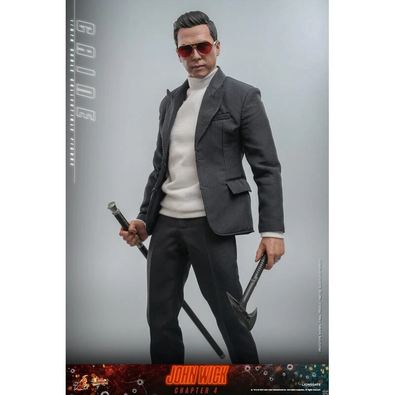 *PRE-ORDER Caine - John Wick: Chapter 4 Hot Toys Collectibles 1/6 Scale Action Figure 4 *PRE-ORDER Caine - John Wick: Chapter 4 Hot Toys Collectibles 1/6 Scale Action Figure - Image 2