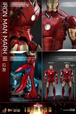 *PRE-ORDER Iron Man Mark III - Marvel Hot Toys Collectibles 1/6 Scale Action Figure -Hasbro Store iron man mark iii 20 marvel gallery 62e2dc735e9bb