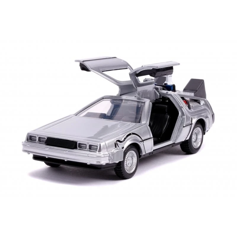 Jada Toys Back To The Future II - DeLorean Time Machine Hollywood Rides 1:32 Scale Die Cast Vehicle 5 Jada Toys Back To The Future II - DeLorean Time Machine Hollywood Rides 1:32 Scale Die Cast Vehicle - Image 3