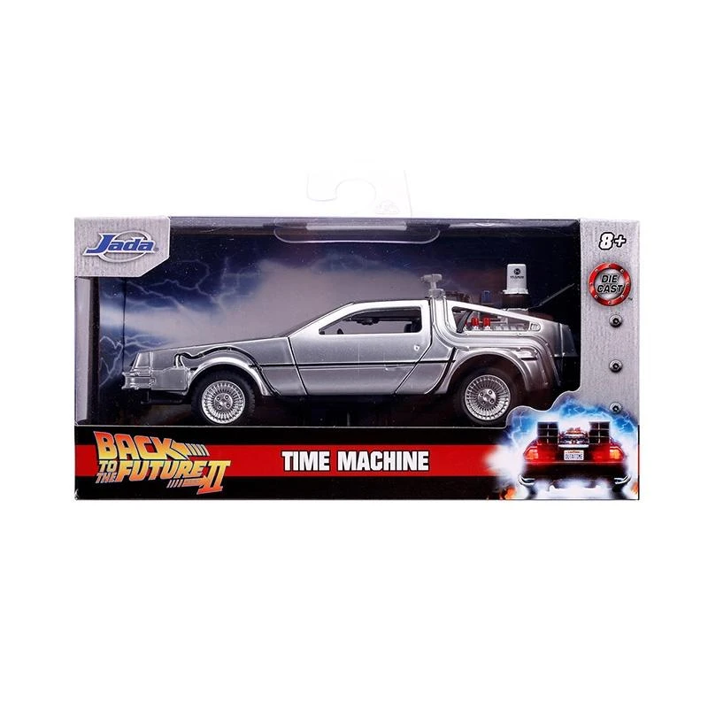Jada Toys Back To The Future II - DeLorean Time Machine Hollywood Rides 1:32 Scale Die Cast Vehicle 3 Jada Toys Back To The Future II - DeLorean Time Machine Hollywood Rides 1:32 Scale Die Cast Vehicle