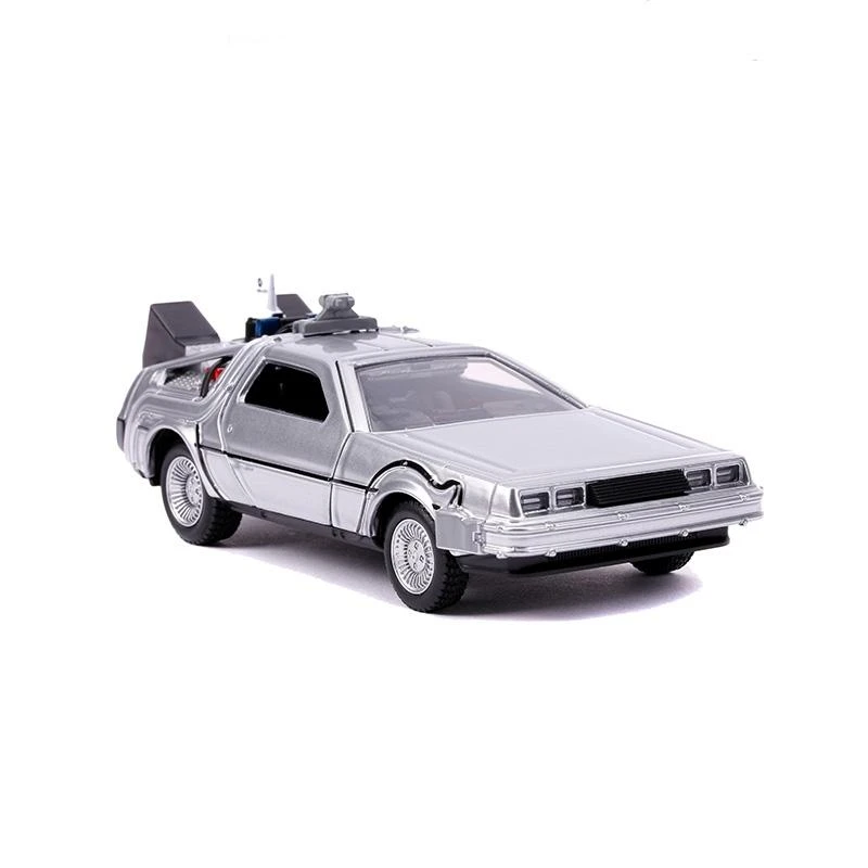 Jada Toys Back To The Future II - DeLorean Time Machine Hollywood Rides 1:32 Scale Die Cast Vehicle 4 Jada Toys Back To The Future II - DeLorean Time Machine Hollywood Rides 1:32 Scale Die Cast Vehicle - Image 2
