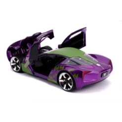 Jada Toys DC Joker - 2009 Corvette StingRay With Joker Figure Hollywood Rides 1:24 Scale Die Cast Vehicle -Hasbro Store ja31199 4 800x800 1