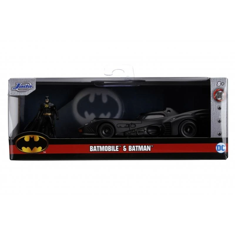 Jada Toys Batman - 1989 Batmobile With Batman Figure Hollywood Rides 1:32 Scale Die Cast Vehicle 3 Jada Toys Batman - 1989 Batmobile With Batman Figure Hollywood Rides 1:32 Scale Die Cast Vehicle