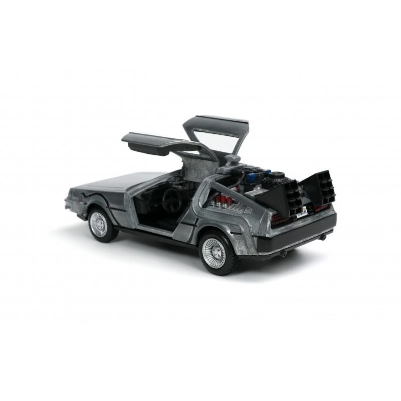 Jada Toys Back To The Future I - DeLorean Time Machine Hollywood Rides 1:32 Scale Die Cast Vehicle 5 Jada Toys Back To The Future I - DeLorean Time Machine Hollywood Rides 1:32 Scale Die Cast Vehicle - Image 3