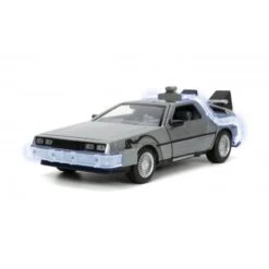 Jada Toys Back To The Future - DeLorean Time Machine With Lightning Conductor Pole 1:24 Scale Jada Hollywood Rides Die Cast Vehicle -Hasbro Store ja32911 1 800x800 1