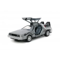 Jada Toys Back To The Future - DeLorean Time Machine With Lightning Conductor Pole 1:24 Scale Jada Hollywood Rides Die Cast Vehicle -Hasbro Store ja32911 4 800x800 1