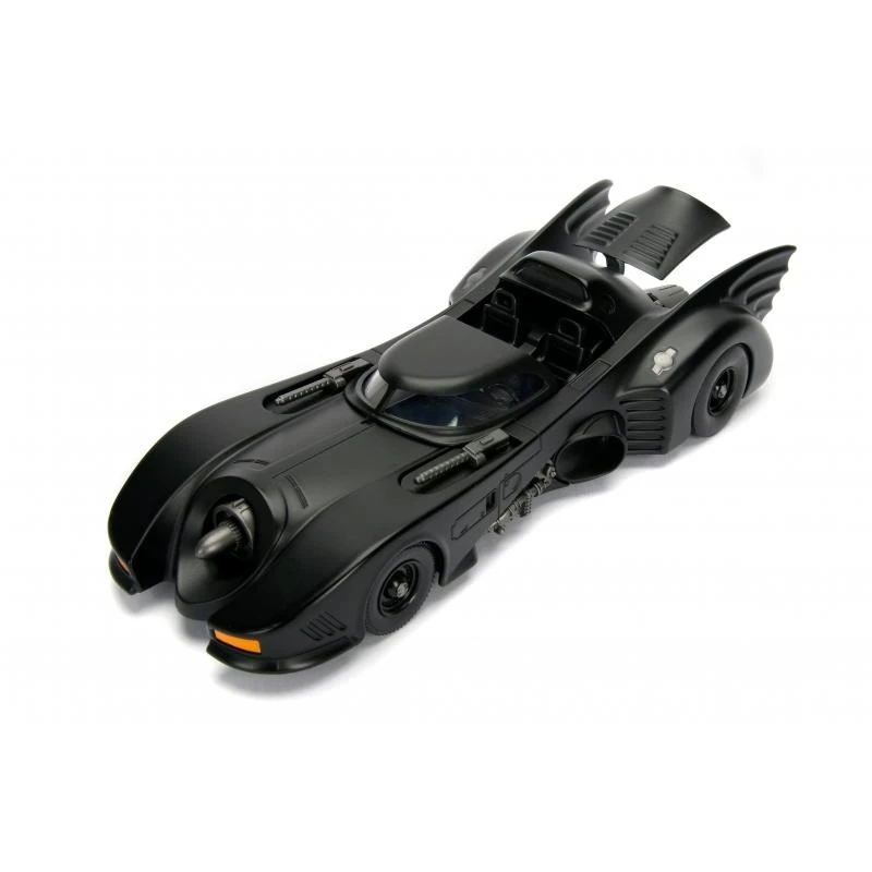 Jada Toys Batman 1989 - Batmobile With Batman Figure Hollywood Rides 1:24 Scale Die Cast Vehicle 6 Jada Toys Batman 1989 - Batmobile With Batman Figure Hollywood Rides 1:24 Scale Die Cast Vehicle - Image 4