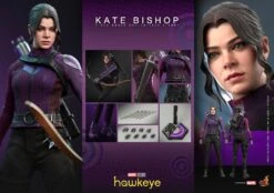 *PRE-ORDER Kate Bishop - Marvel Hot Toys Collectibles 1/6 Scale Action Figure -Hasbro Store kate bishop gallery 6260630e2269b