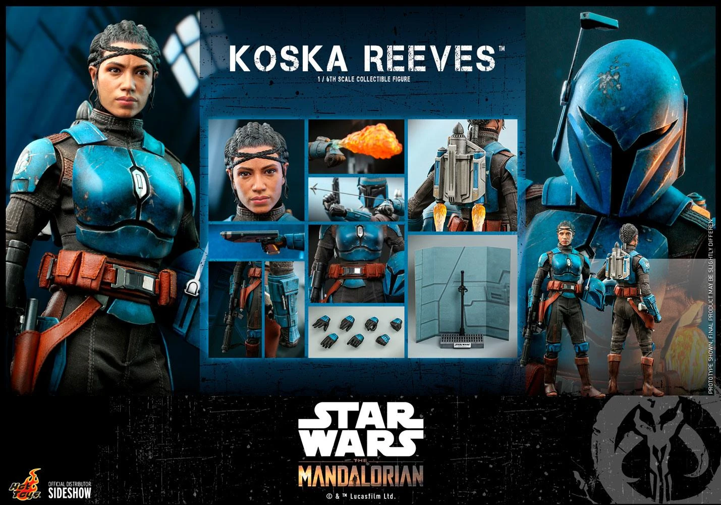 *PRE-ORDER Koska Reeves - Star Wars Hot Toys Collectibles 1/6 Scale Action Figure 10 *PRE-ORDER Koska Reeves - Star Wars Hot Toys Collectibles 1/6 Scale Action Figure - Image 8