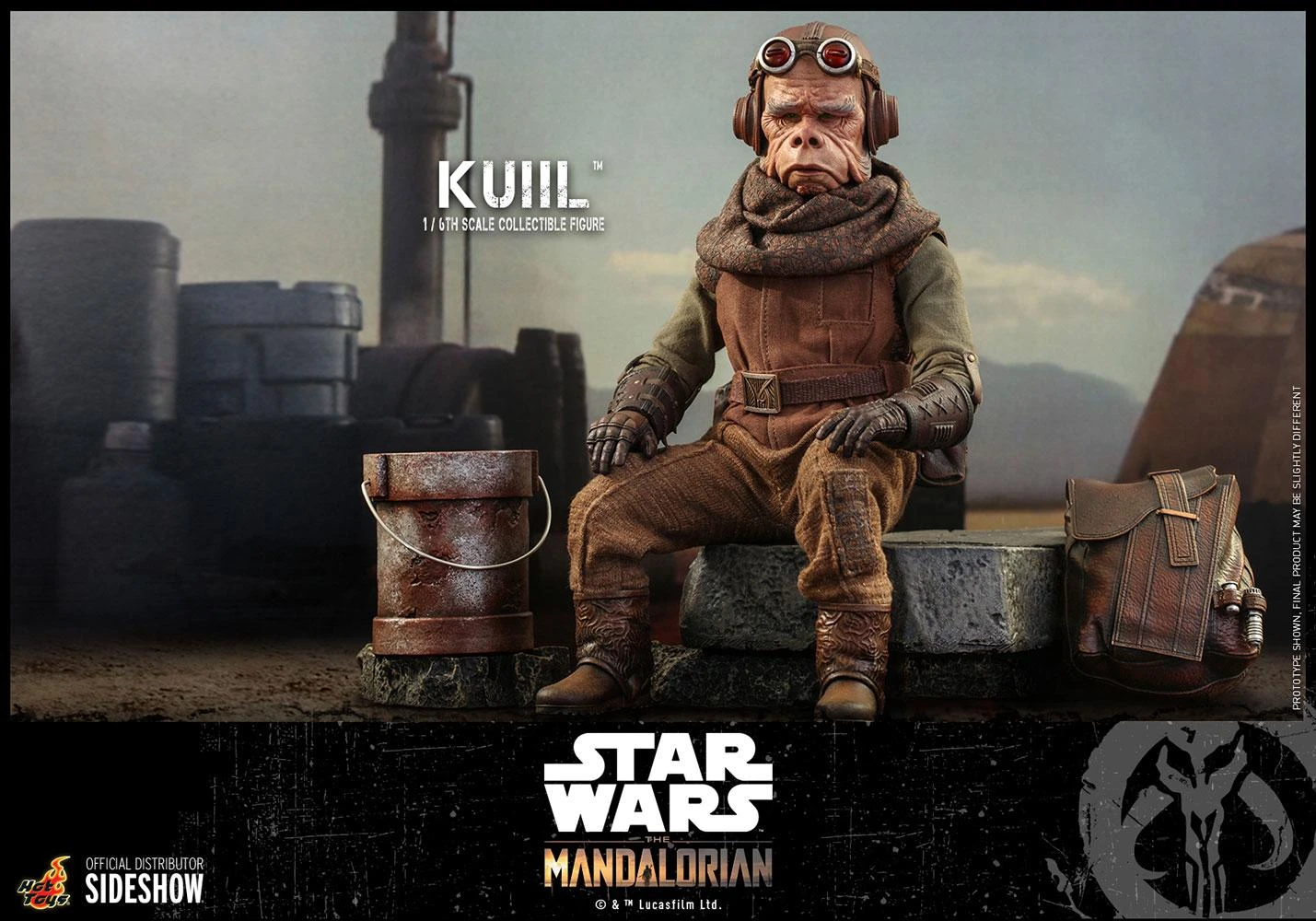 Kuiil (The Mandalorian) - Star Wars Hot Toys Collectibles 1/6 Scale Action Figure 7 Kuiil (The Mandalorian) - Star Wars Hot Toys Collectibles 1/6 Scale Action Figure - Image 5