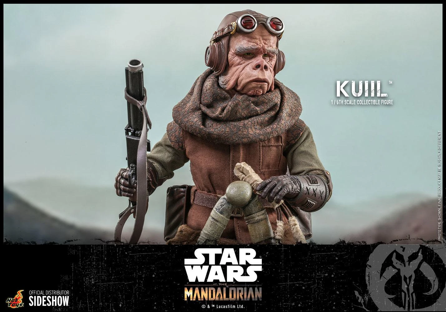 Kuiil (The Mandalorian) - Star Wars Hot Toys Collectibles 1/6 Scale Action Figure 8 Kuiil (The Mandalorian) - Star Wars Hot Toys Collectibles 1/6 Scale Action Figure - Image 6