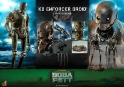 *PRE-ORDER KX Enforcer Droid (The Book Of Boba Fett) - Star Wars Hot Toys Collectibles 1/6 Scale Action Figure -Hasbro Store kx enforcer droid star wars gallery 623b8d8a0f433