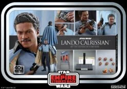 Lando Calrissian (Empire Strikes Back) - Star Wars Hot Toys Collectibles 1/6 Scale Action Figure -Hasbro Store lando calrissian star wars gallery 5f64f318a6705