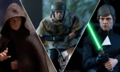 Luke Skywalker Jedi Knight - Star Wars Sideshow Collectibles 1/6 Scale Action Figure -Hasbro Store luke skywalker deluxe star wars feature