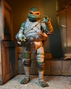 NECA *PRE-ORDER Universal Monsters X Teenage Mutant Ninja Turtles - Michelangelo (The Mummy) -Hasbro Store mummy5 scaled 1