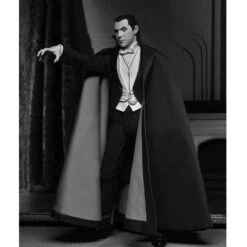 NECA Universal Monsters Ultimate 7 Inch Scale Action Figure - Dracula (Black And White) 17 NECA Universal Monsters Ultimate 7 Inch Scale Action Figure - Dracula (Black And White) -Hasbro Store neca b w dracula figure 12