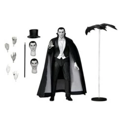 NECA Universal Monsters Ultimate 7 Inch Scale Action Figure - Dracula (Black And White)