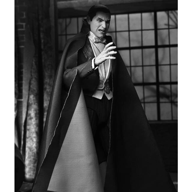 NECA Universal Monsters Ultimate 7 Inch Scale Action Figure - Dracula (Black And White) 7 NECA Universal Monsters Ultimate 7 Inch Scale Action Figure - Dracula (Black And White) - Image 5