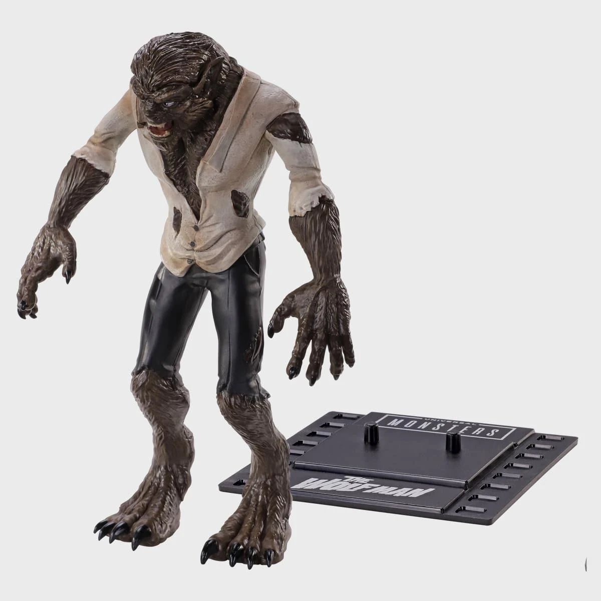 Noble Collection Universal Monsters Bendyfigs Action Figure - Wolfman 4 Noble Collection Universal Monsters Bendyfigs Action Figure - Wolfman - Image 2
