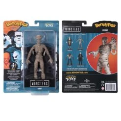 Noble Collection Universal Monsters Bendyfigs Action Figure - Mummy 7 Noble Collection Universal Monsters Bendyfigs Action Figure - Mummy -Hasbro Store nn1165 b w