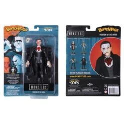 Noble Collection Universal Monsters Bendyfigs Action Figure - The Phantom Of The Opera -Hasbro Store nn1169 b w 600x600 1