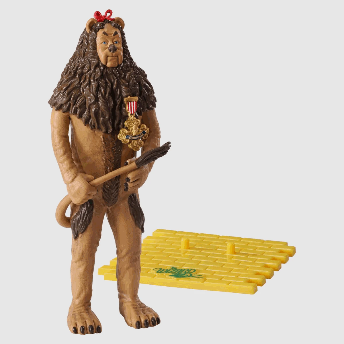 Noble Collection The Wizard Of Oz Bendyfigs Action Figure - Cowardly Lion 4 Noble Collection The Wizard Of Oz Bendyfigs Action Figure - Cowardly Lion - Image 2