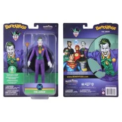 Noble Collection DC Bendyfigs Action Figure - Joker 7 Noble Collection DC Bendyfigs Action Figure - Joker -Hasbro Store nn4781 b w
