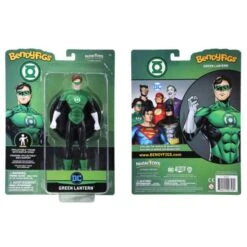 Noble Collection DC Bendyfigs Action Figure - Green Lantern 7 Noble Collection DC Bendyfigs Action Figure - Green Lantern -Hasbro Store nn5943 b w 600x600 1